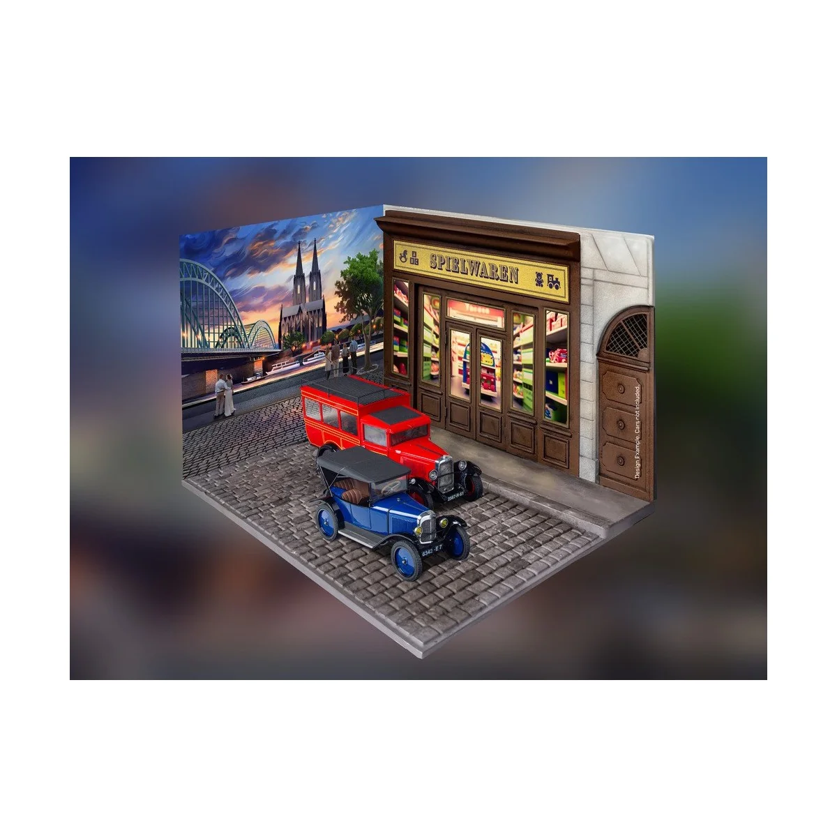 Diorama quoted from Europe 1/18 - 1/24 Heller Heller HEL-81256 - 8