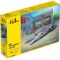 HEL-80774-1/24 Heller Car Carrier Trailer