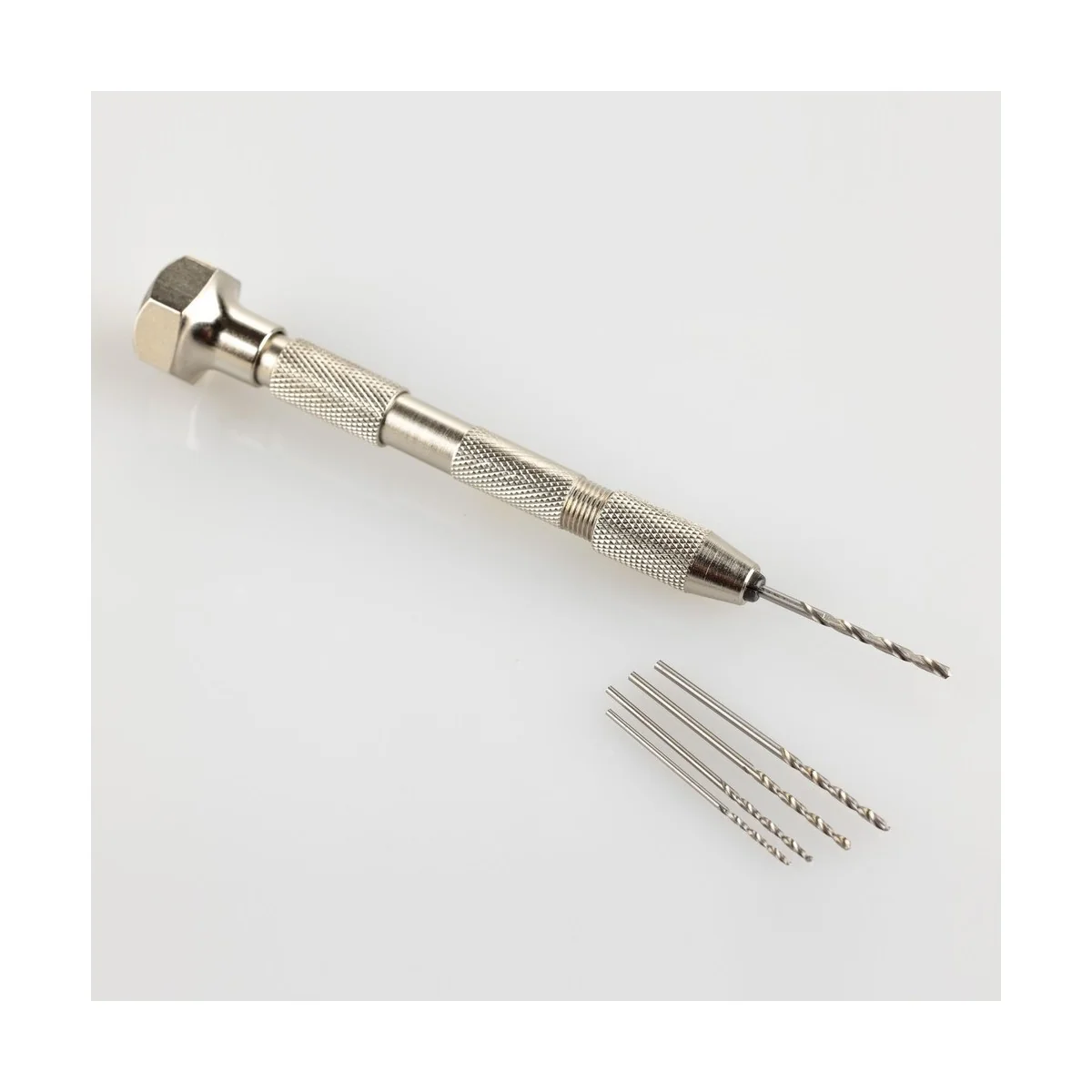 Outil de perçage à main, porte outils avec 5 forets 1 à 1.8mm Heller HEL-99019 - 1 Outil de perçage à main, porte outils avec 5 forets 1 à 1.8mm Heller HEL-99019 - 1