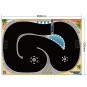 TB-760260-Special Drift Track for Turbo Racing Micro Rally 1/76 (63x90 cm) - TB-760260