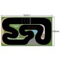 TB-760102-Piste XXL pour Turbo Racing Micro Rally 1/76 (90x160 cm)