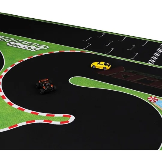 TB-760102-Piste XXL pour Turbo Racing Micro Rally 1/76 (90x160 cm)