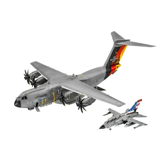 03789-Set Airbus A400 M et Tornado défenseurs de l'air 1/144 Revell