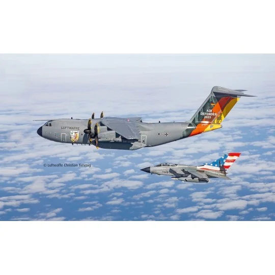 03789-Airbus A400 M and Tornado Air Defenders 1/144 Revell Set - 03789