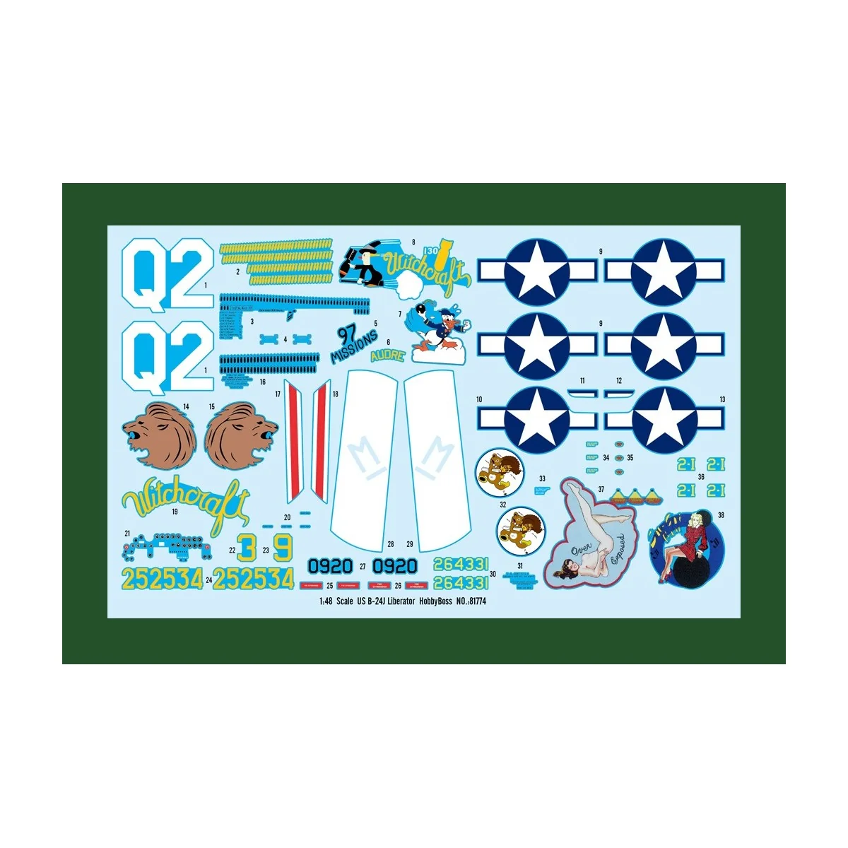 US B-24J Liberator 1/48 Hobby Boss Hobby Boss HB81774 - 2