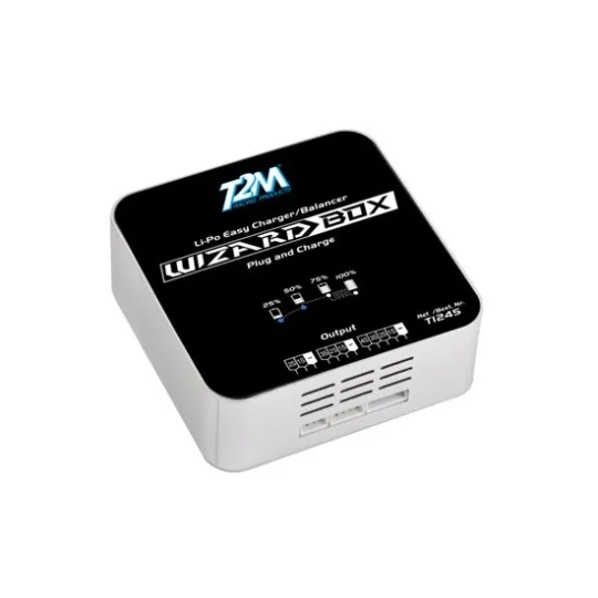 T1245-Chargeur Li-Po Wizard Box 50W T2M