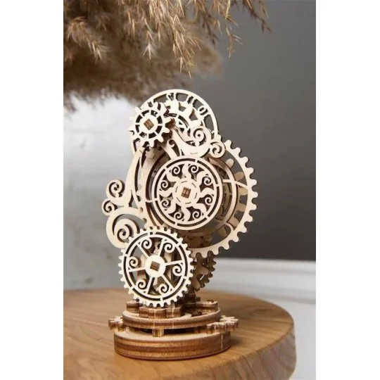 Steampunk Horloge 2.0 Puzzle 3D bois UGEARS UGEARS UG-70219 - 4 UG-70219-Steampunk Horloge 2.0 Puzzle 3D bois UGEARS - UG-70219