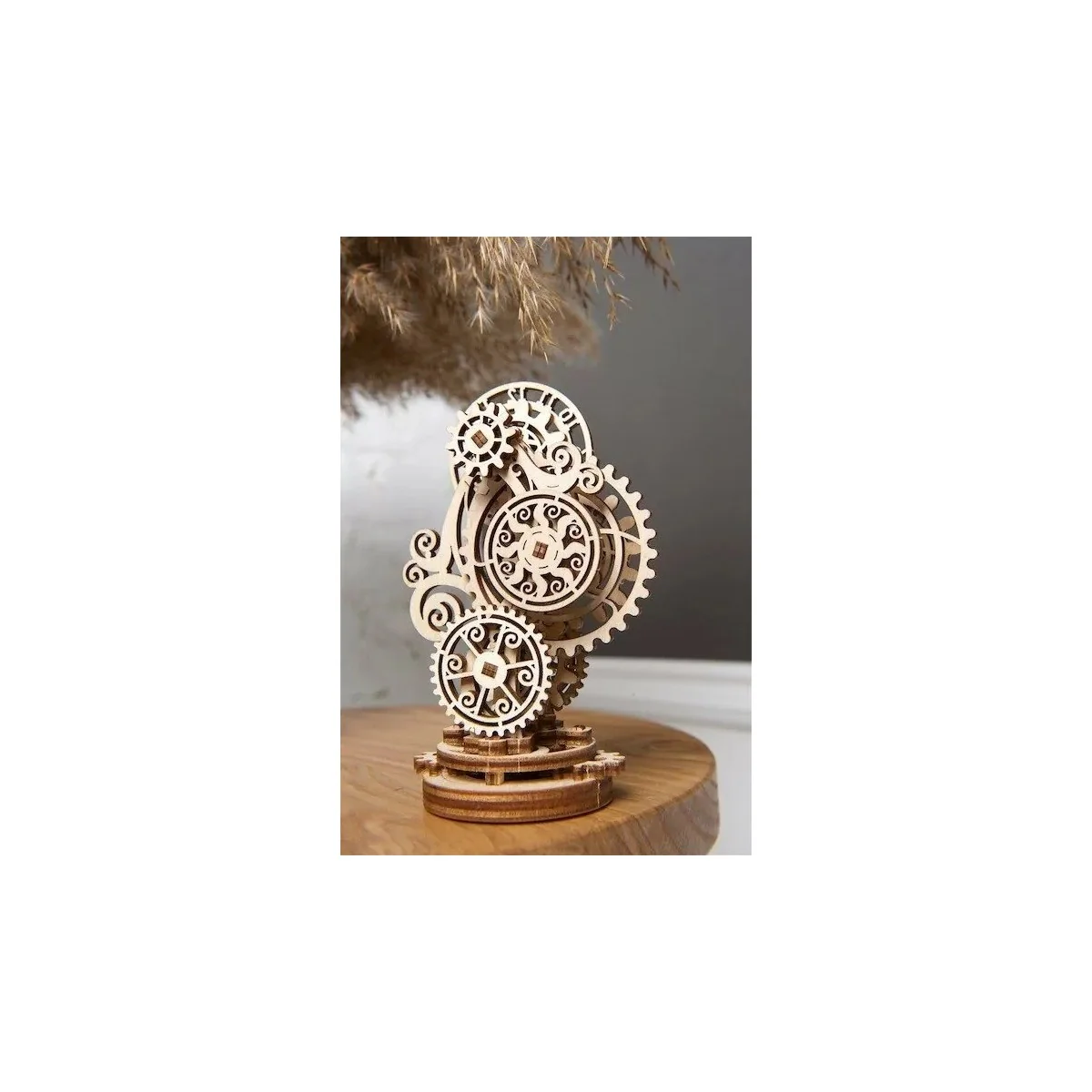 Steampunk Clock 2.0 Puzzle 3D Wood UGEARS UGEARS UG-70219 - 4