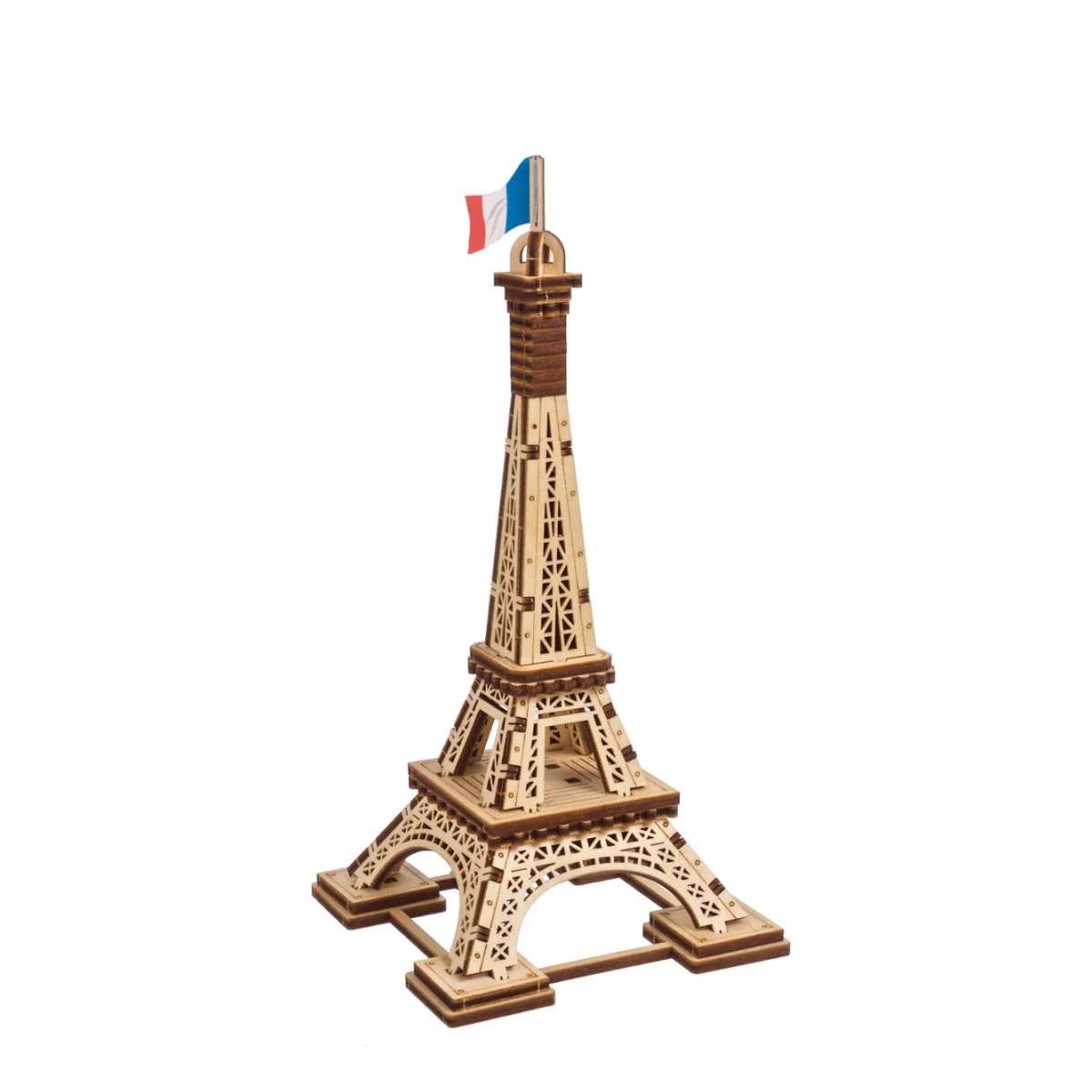 Paris Eiffel Tower 3D Wood Puzzle UGEARS UGEARS UG-70249 - 1 Paris Eiffel Tower 3D Wood Puzzle UGEARS UGEARS UG-70249 - 1
