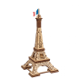 UG-70249-Tour Eiffel de Paris Puzzle 3D bois UGEARS