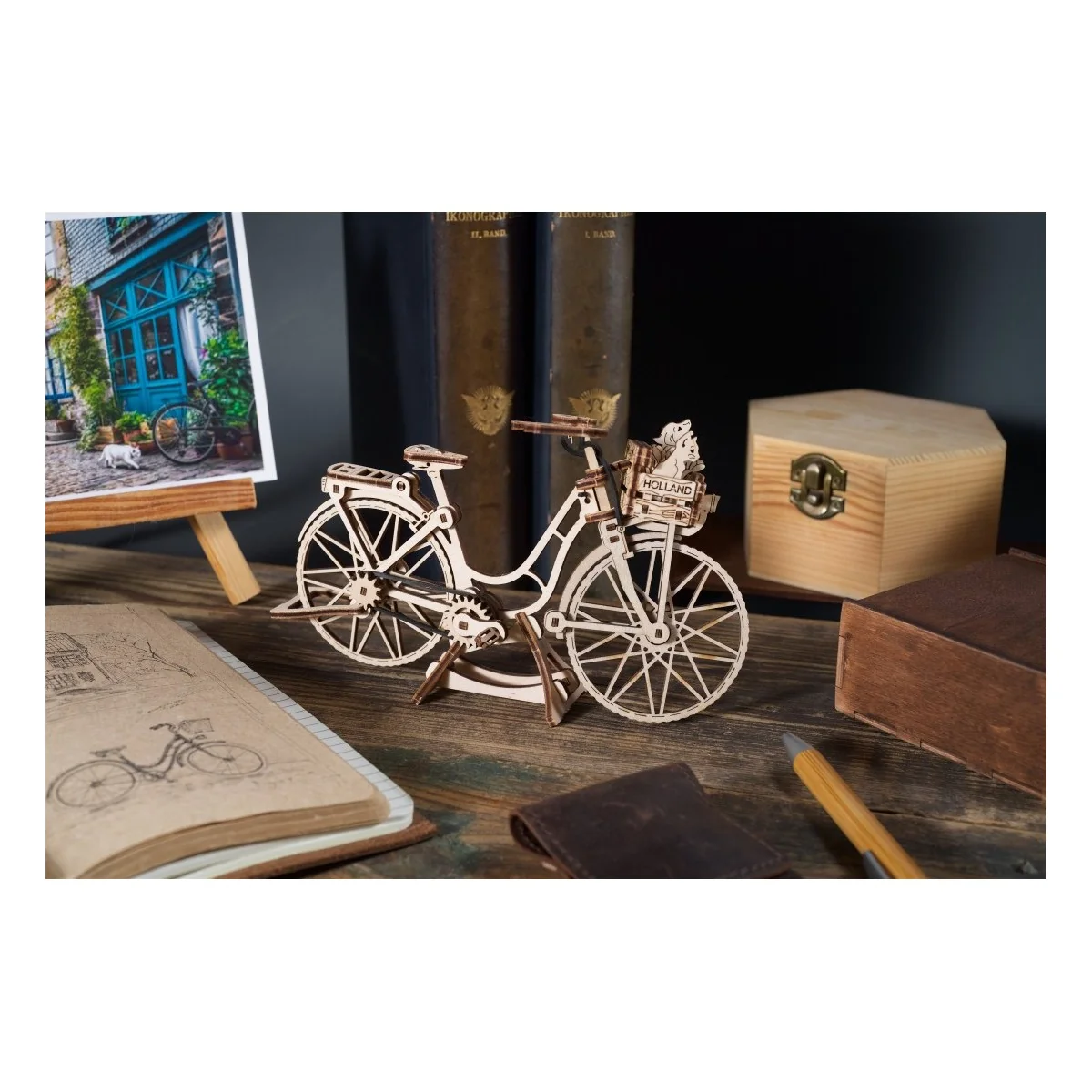 Dutch Bicycle Puzzle 3D Wood UGEARS UGEARS UG-70251 - 7