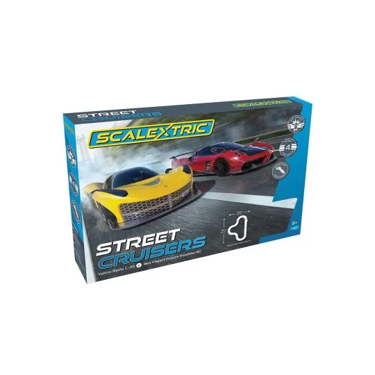 C1422P-Circuit slot Street Cruisers Race Set 1/32 Scalextric - C1422P