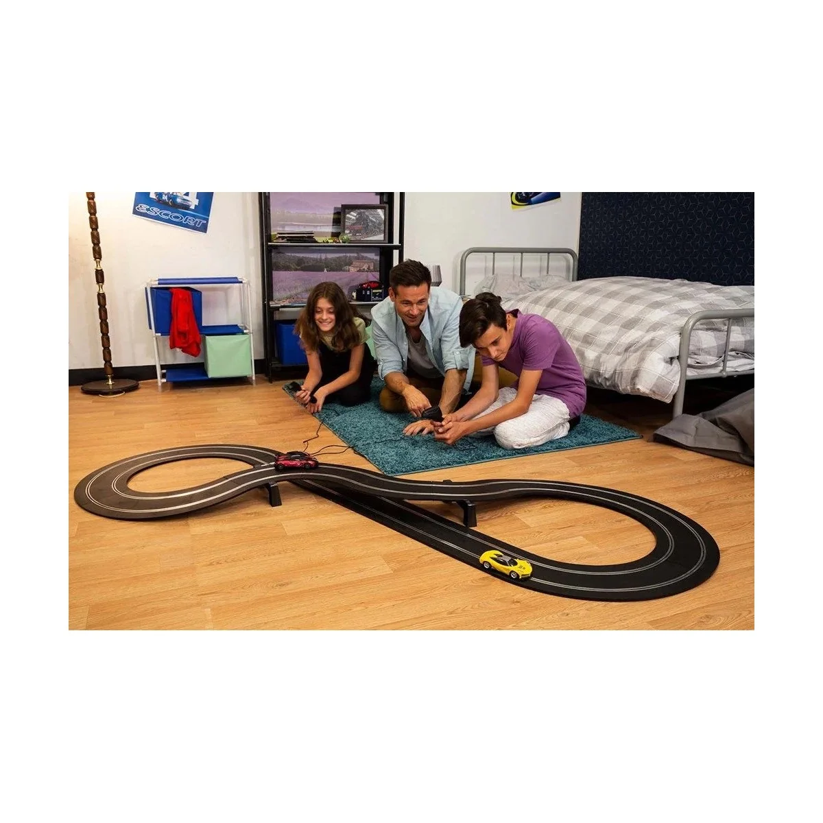 Circuit slot Street Cruisers Race Set 1/32 Scalextric Scalextric C1422P - 5