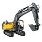 Pelleteuse RC Pro ES 160E Volvo - T2M T2M T804 - 1 T804-Pelleteuse RC Pro ES 160E Volvo - T2M - T804