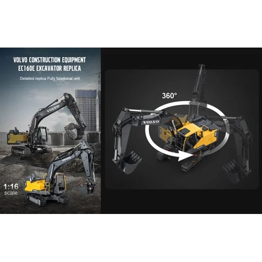 Volvo Pro ES 160E RC Excavator - T2M T2M T804 - 8 T804-Volvo Pro ES 160E RC Excavator - T2M - T804