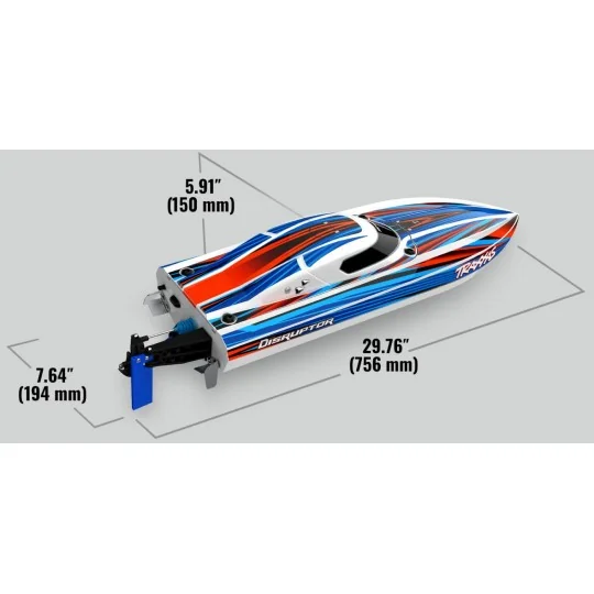 TRX-106064-4-Disruptor VXL 4S Traxxas 106064-4