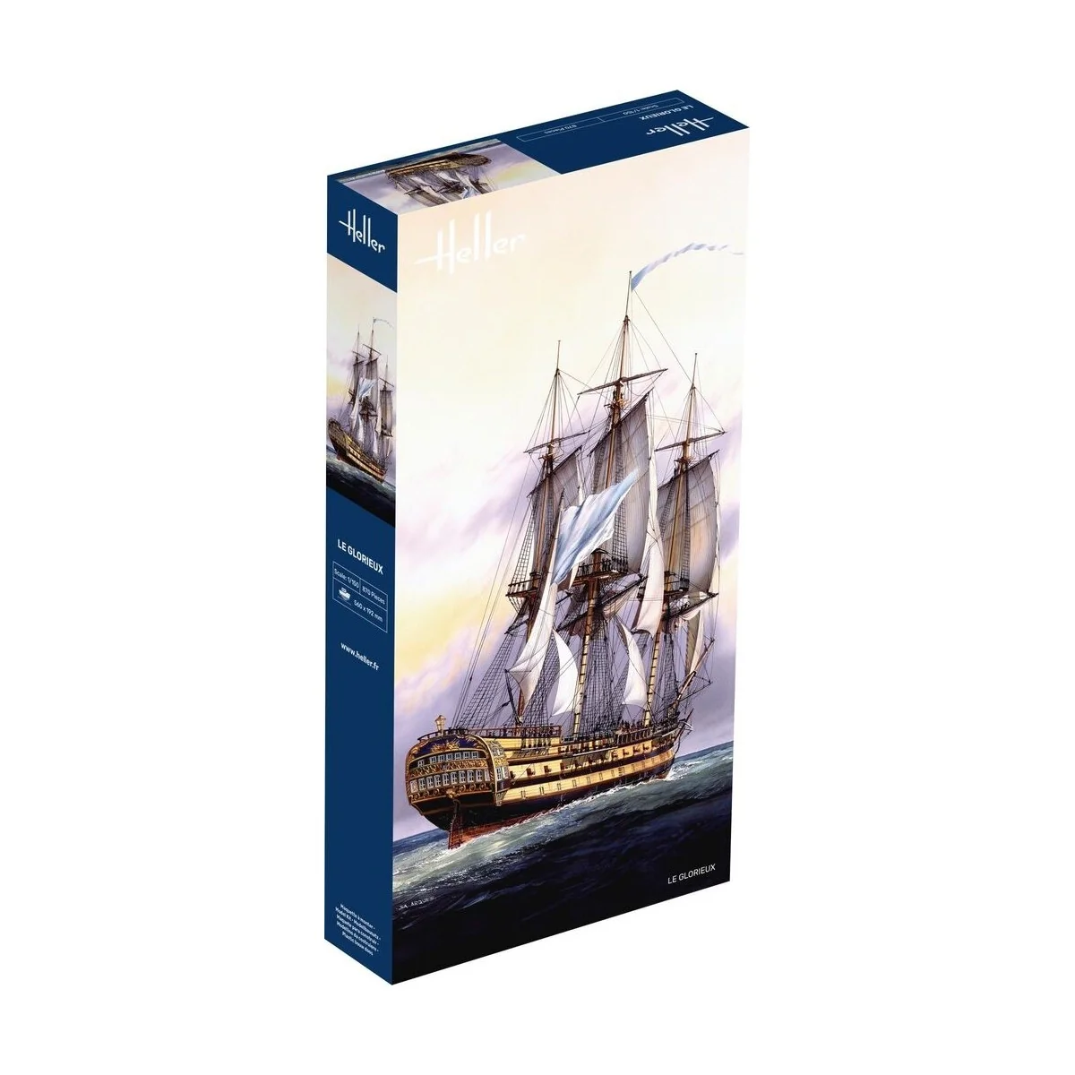 Boat Le Glorieux 1/150 Heller Heller HEL-80889 - 1 Boat Le Glorieux 1/150 Heller Heller HEL-80889 - 1