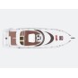 HL3867-Bateau SALINA Yacht RC 700mm RTR Heng Long - HL3867