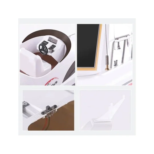 HL3867-Bateau SALINA Yacht RC 700mm RTR Heng Long - HL3867
