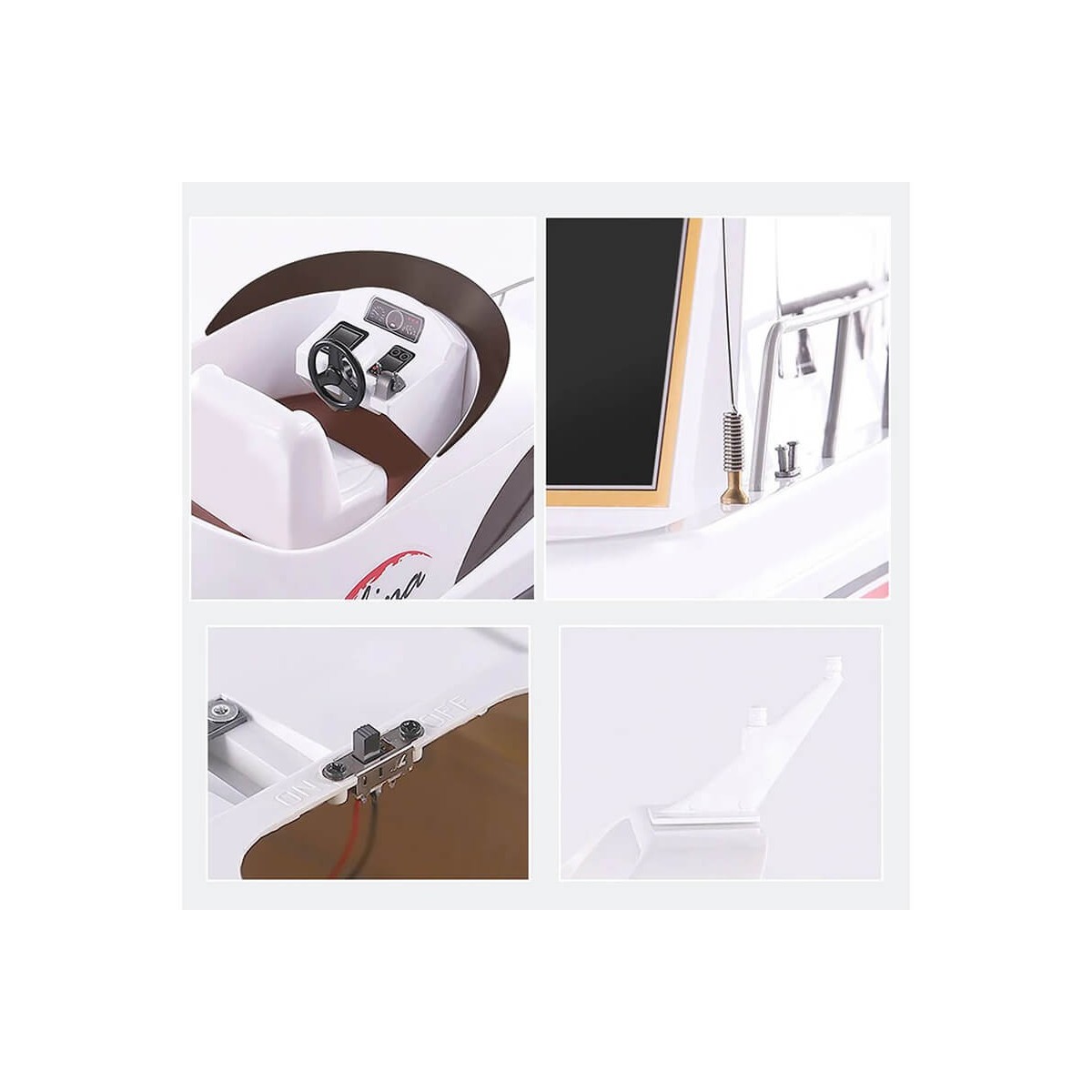 SALINA Yacht RC 700mm RTR Heng Long Boat  HL3867 - 8