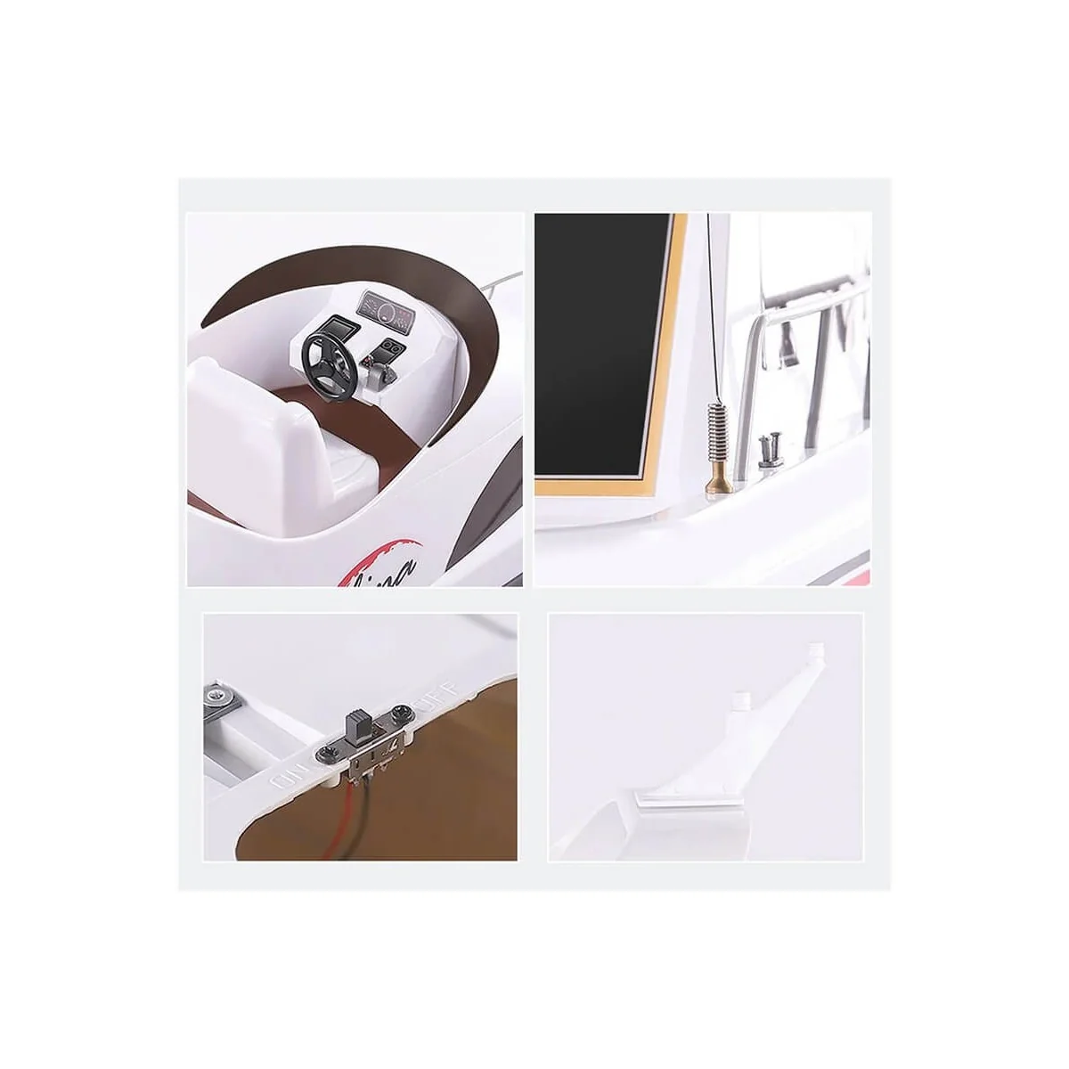 SALINA Yacht RC 700mm RTR Heng Long Boat HL3867 - 8