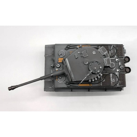 TG3841-11-L-G-Char RC German Tiger I Gris 1/24 RTR Taigen