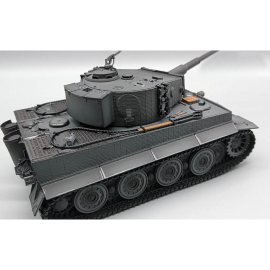 TG3841-11-L-G-German Tiger I Grey 1/24 RTR Taigen RC Tank
