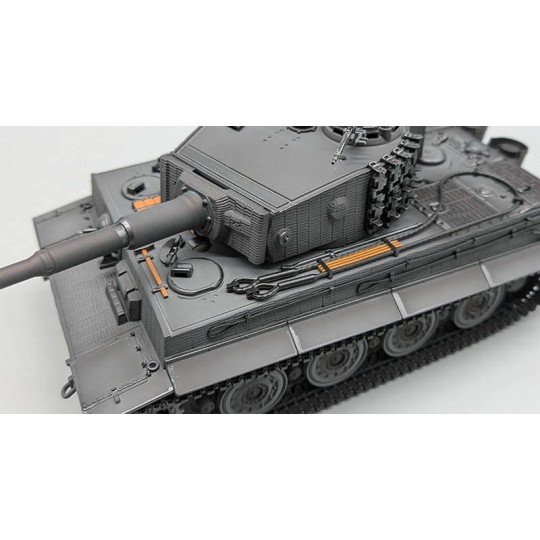 TG3841-11-L-G-Char RC German Tiger I Gris 1/24 RTR Taigen - TG3841-11-L-G