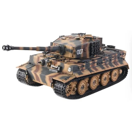 German Tiger I Camouflage 1/24 RTR Taigen RC Tank TG3841-11-L-C - 1 TG3841-11-L-C-German Tiger I Camouflage 1/24 RTR Taigen RC Tank - TG3841-11-L-C