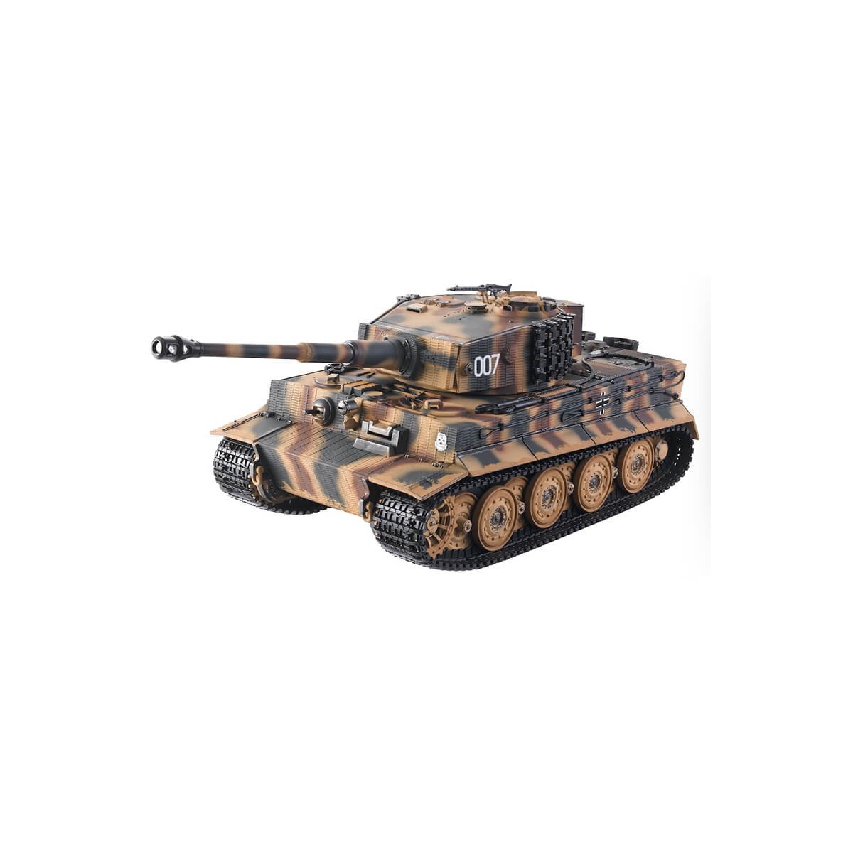 German Tiger I Camouflage 1/24 RTR Taigen RC Tank  TG3841-11-L-C - 1