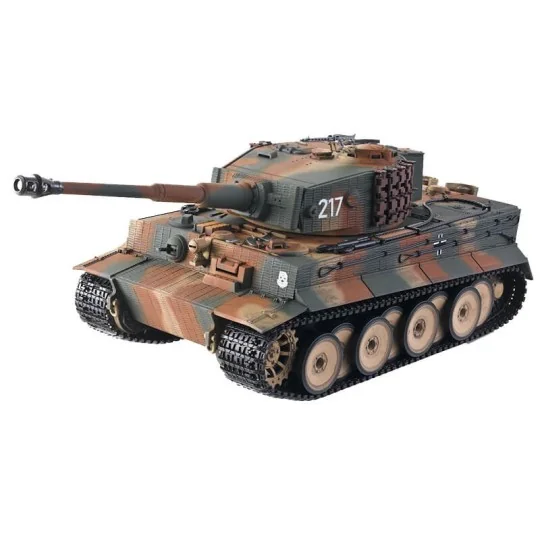 German Tiger I Camouflage 1/24 RTR Taigen RC Tank TG3841-11-M-C - 1 TG3841-11-M-C-German Tiger I Camouflage 1/24 RTR Taigen RC Tank - TG3841-11-M-C