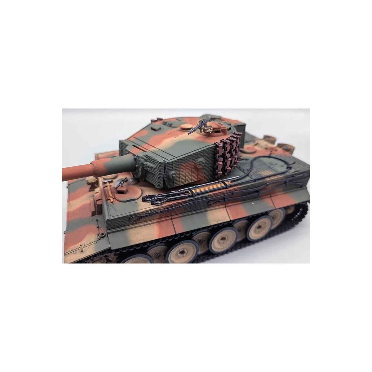 German Tiger I Camouflage 1/24 RTR Taigen RC Tank  TG3841-11-M-C - 5