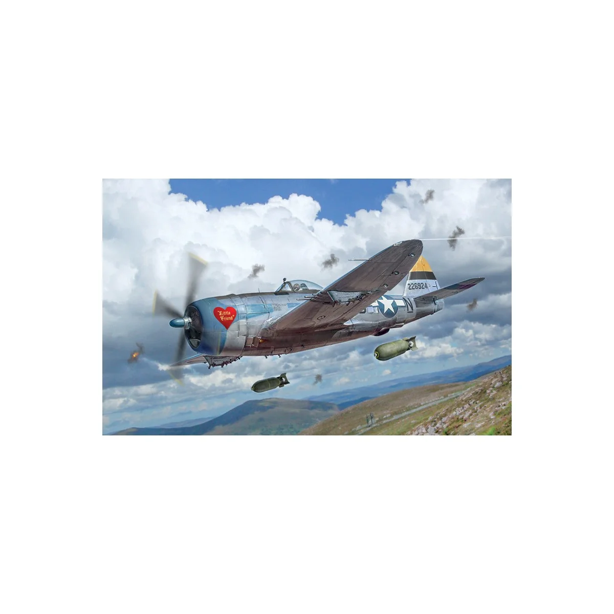 Avion P-47D Thunderbolt (Europe) 1/48 Italeri Italeri I2835 - 1 Avion P-47D Thunderbolt (Europe) 1/48 Italeri Italeri I2835 - 1