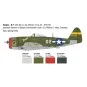 Avion P-47D Thunderbolt (Europe) 1/48 Italeri Italeri I2835 - 5 I2835-Avion P-47D Thunderbolt (Europe) 1/48 Italeri - I2835
