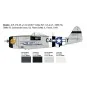 Avion P-47D Thunderbolt (Europe) 1/48 Italeri Italeri I2835 - 6 I2835-Avion P-47D Thunderbolt (Europe) 1/48 Italeri - I2835