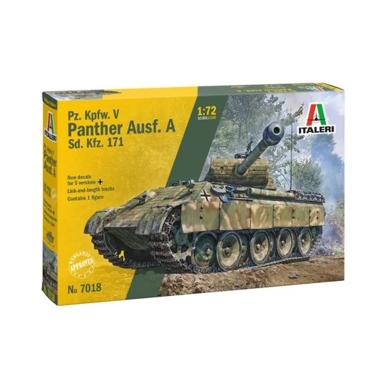Char Panther Ausf.A 1/72 Italeri Italeri I7018 - 2 I7018-Char Panther Ausf.A 1/72 Italeri - I7018