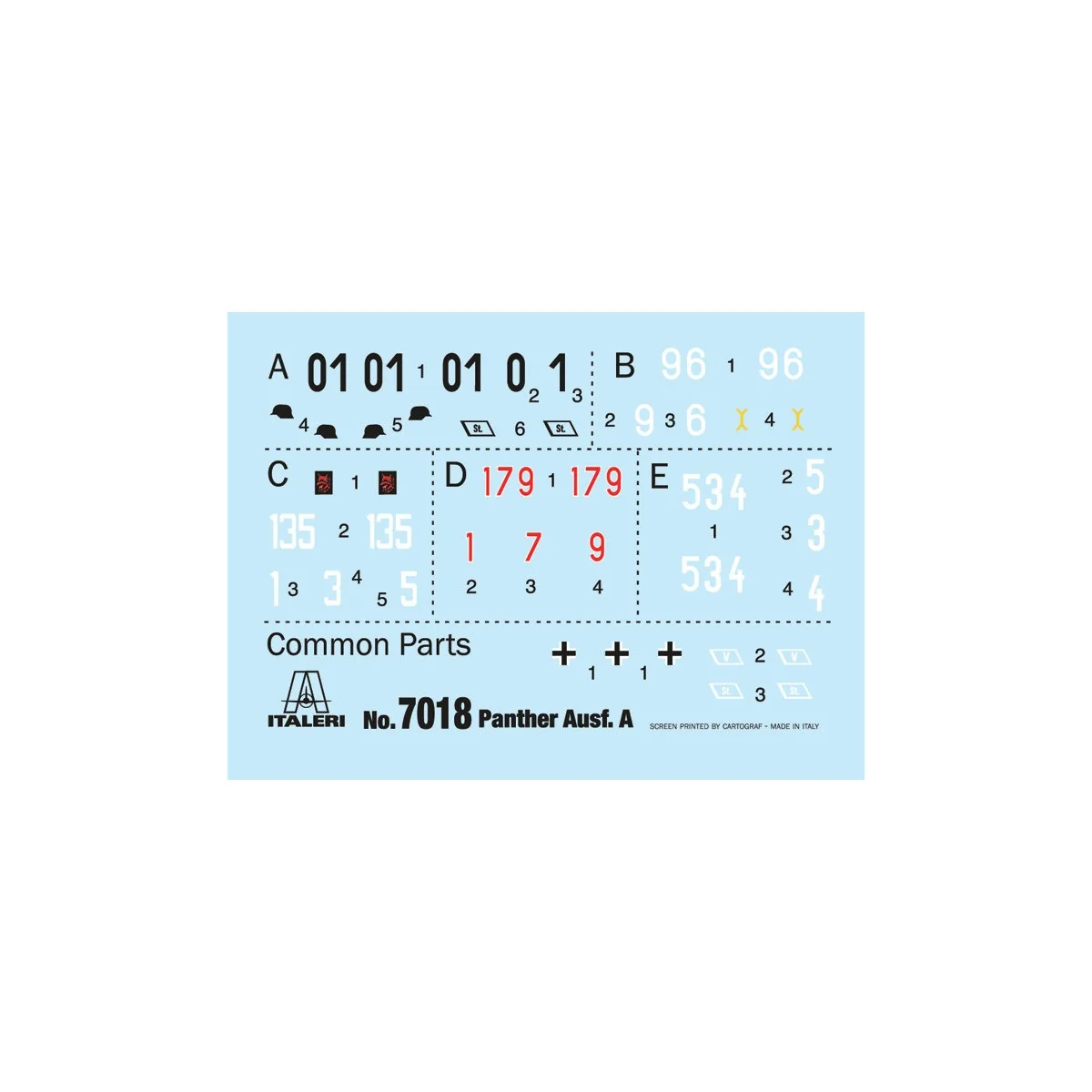 Char Panther Ausf.A 1/72 Italeri Italeri I7018 - 3