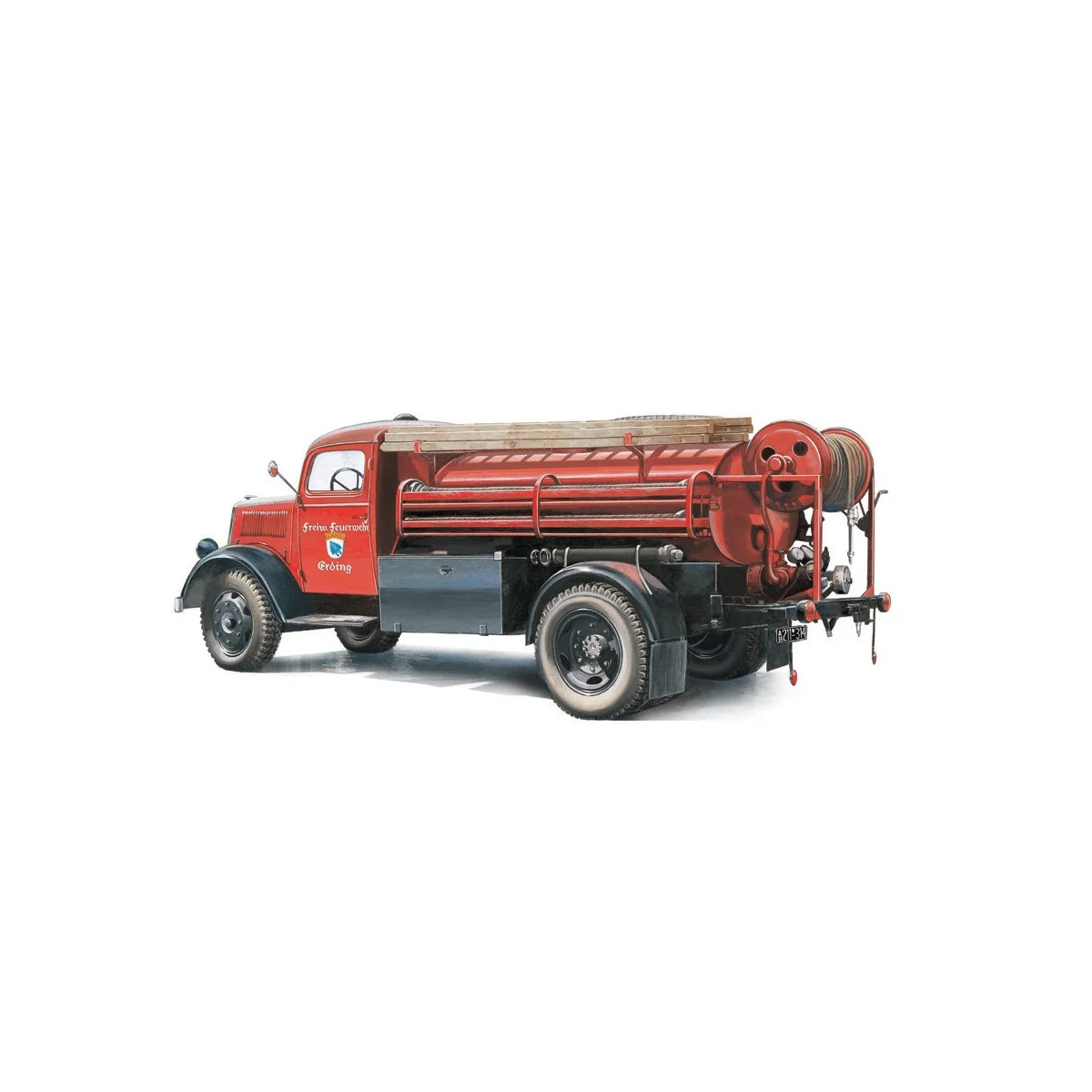 Camion Opel Blitz Pompiers 1/24 Italeri Italeri I3966 - 1