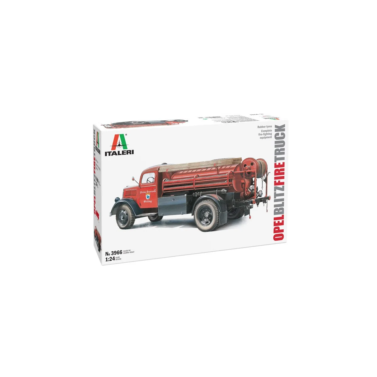 Opel Blitz Fire Truck 1/24 Italeri Italeri I3966 - 2 Opel Blitz Fire Truck 1/24 Italeri Italeri I3966 - 2