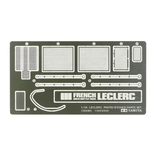 Tamiya Leclerc Series 2 1/35 Tank Tamiya 35362 - 9 35362-Tamiya Leclerc Series 2 1/35 Tank - 35362