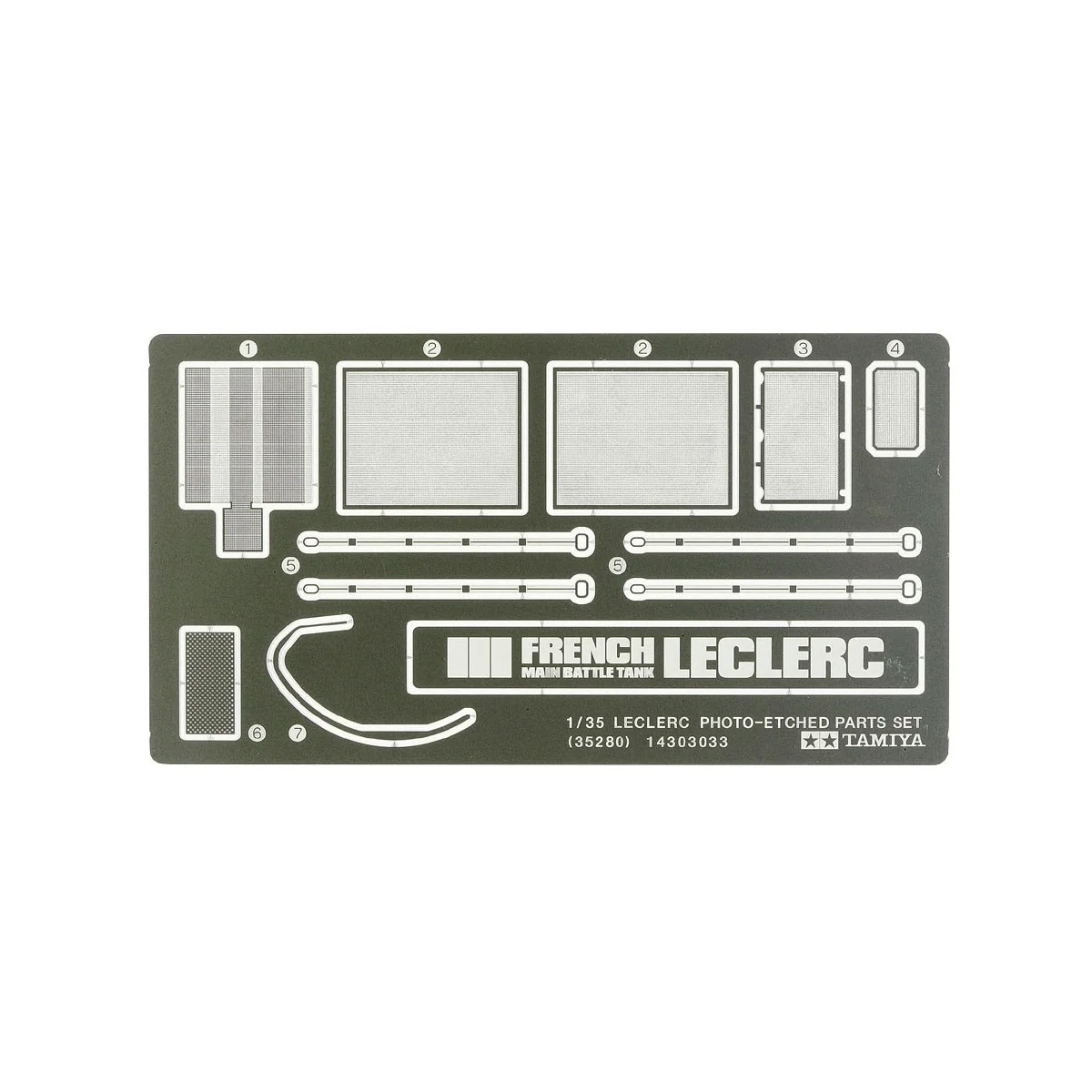 Tamiya Leclerc Series 2 1/35 Tank Tamiya 35362 - 9 Tamiya Leclerc Series 2 1/35 Tank Tamiya 35362 - 9
