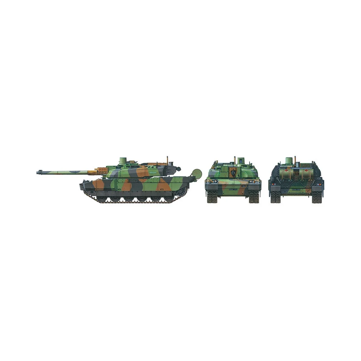 Tamiya Leclerc Series 2 1/35 Tank Tamiya 35362 - 10 Tamiya Leclerc Series 2 1/35 Tank Tamiya 35362 - 10