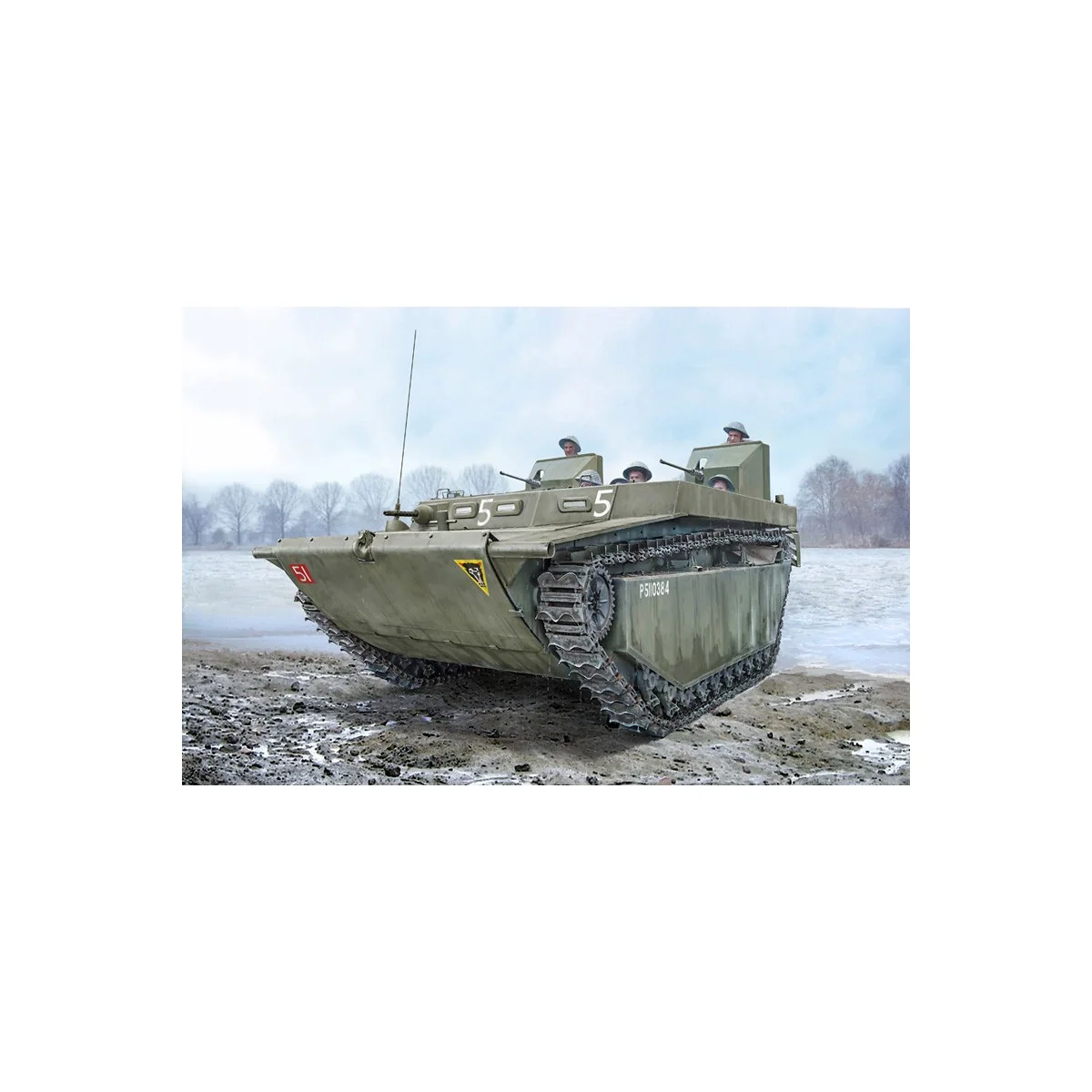 1/35 Italeri Water Buffalo LVT-4 Tank Italeri I6752 - 1 1/35 Italeri Water Buffalo LVT-4 Tank Italeri I6752 - 1