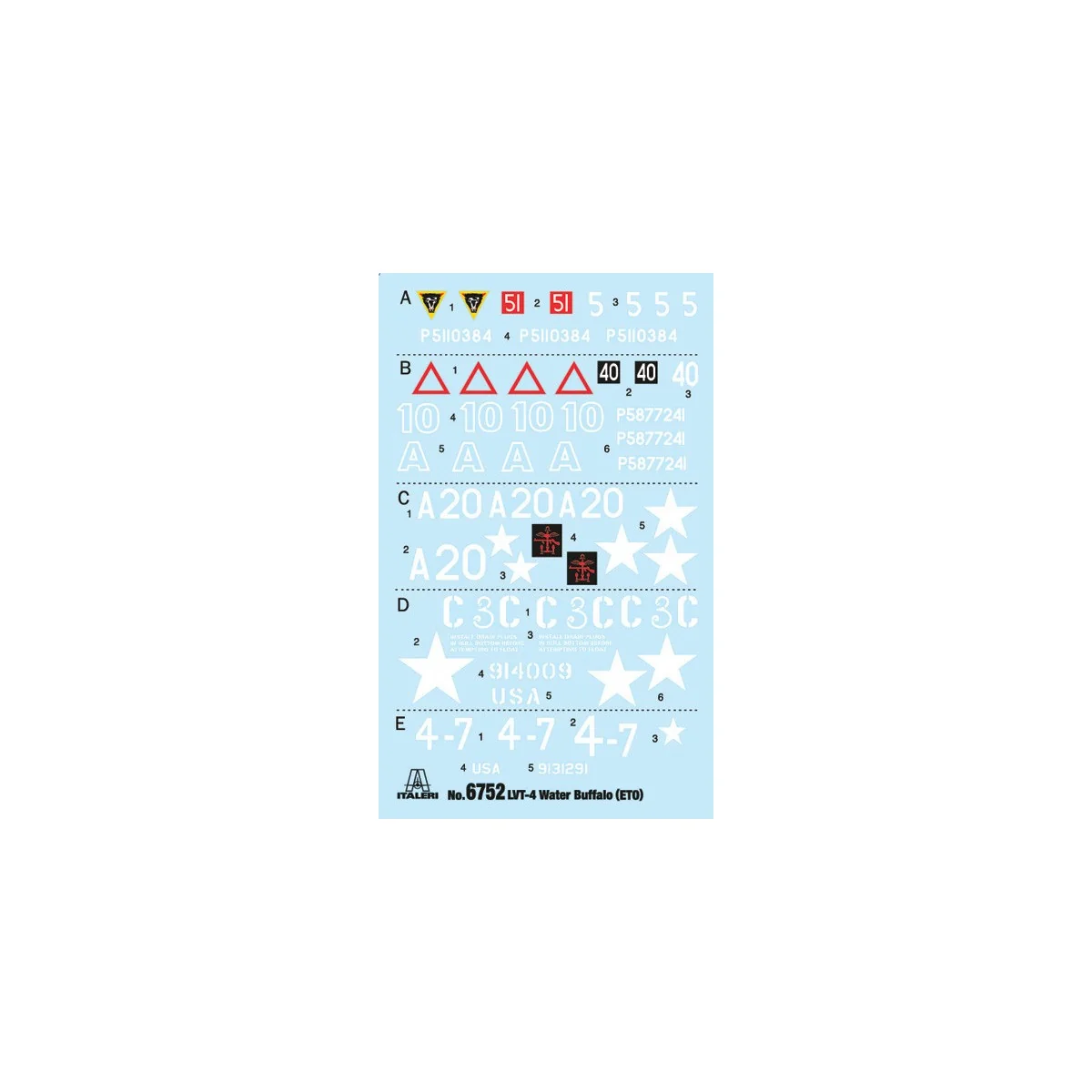 1/35 Italeri Water Buffalo LVT-4 Tank Italeri I6752 - 2