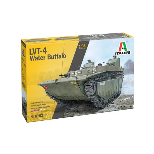 1/35 Italeri Water Buffalo LVT-4 Tank Italeri I6752 - 3 I6752-1/35 Italeri Water Buffalo LVT-4 Tank - I6752