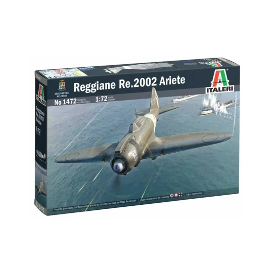 Aircraft Reggiane Re.2002 "Ariete" 1/72 Italeri Italeri I1472 - 2 I1472-Aircraft Reggiane Re.2002 "Ariete" 1/72 Italeri - I1472