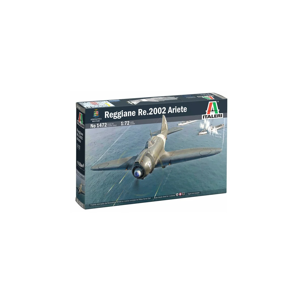 Aircraft Reggiane Re.2002 "Ariete" 1/72 Italeri Italeri I1472 - 2 Aircraft Reggiane Re.2002 "Ariete" 1/72 Italeri Italeri I1472 - 2