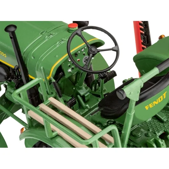 Fendt F20 Dieselross 1/24 easy-click tractor + Revell paints Revell 67822 - 4 67822-Fendt F20 Dieselross 1/24 easy-click tractor + Revell paints - 67822