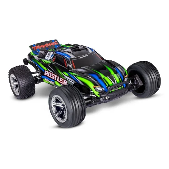 TRX-37354-4-Rustler BL-2S Clipless 4x2 Orange 1/10 RTR Traxxas - TRX-37354-4