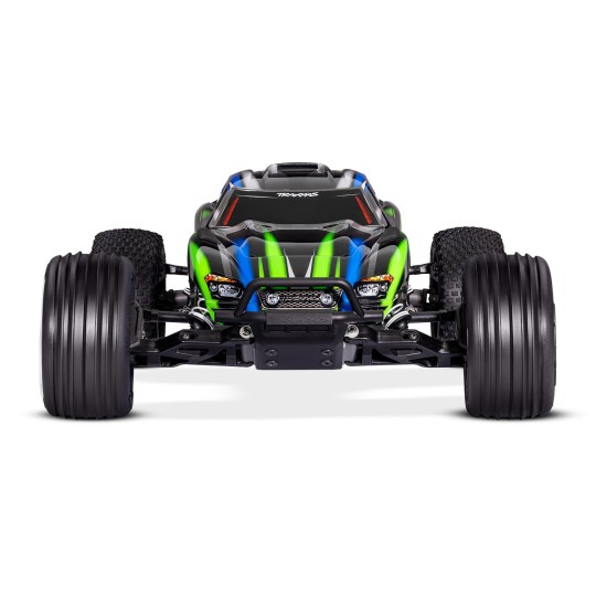 TRX-37354-4-Rustler BL-2S Clipless 4x2 Orange 1/10 RTR Traxxas - TRX-37354-4